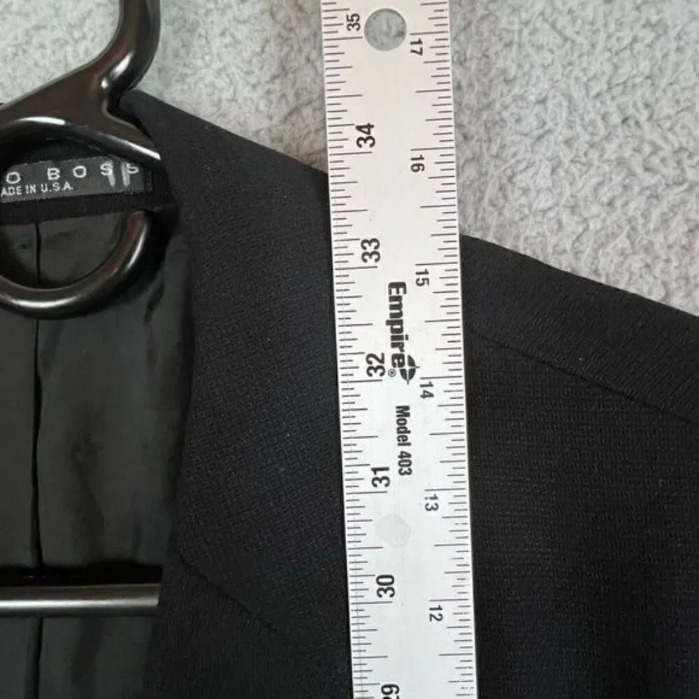 HUGO BOSS MENS BLACK BLAZER SIZE 42R